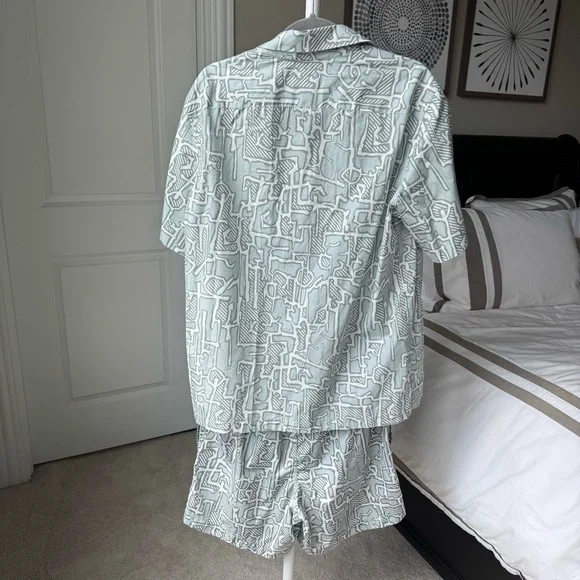 Ermenegildo Zegna [Set] Print Shirt + Swim Shorts